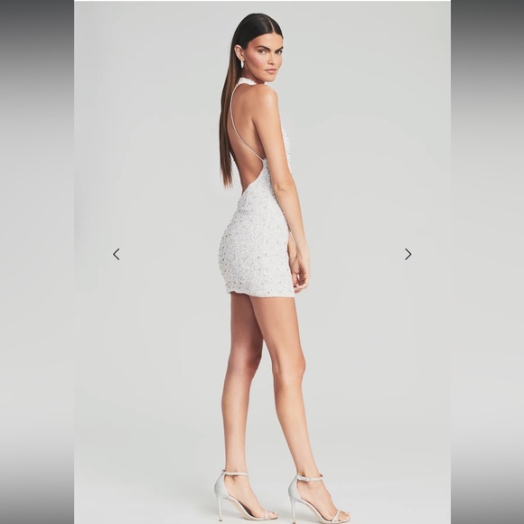 OLIVIA SEQUIN MINI DRESS - Picture 2 of 5